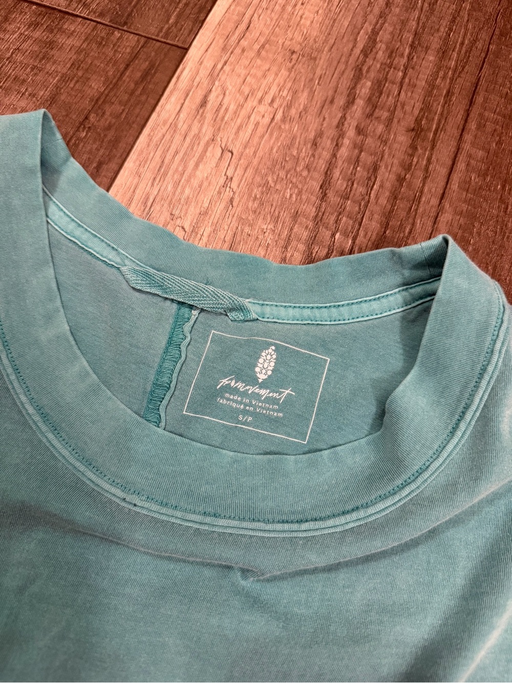 Free people teal tank top - Picture 3 of 3